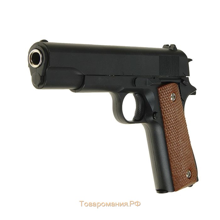 Пистолет страйкбольный "Galaxy" Colt 1911, чёрный, кал. 6 мм