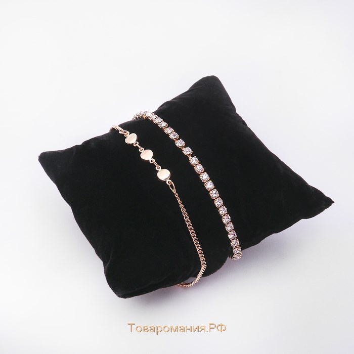 Подушка для украшений, флок, 8×6×3,5 см, цвет чёрный