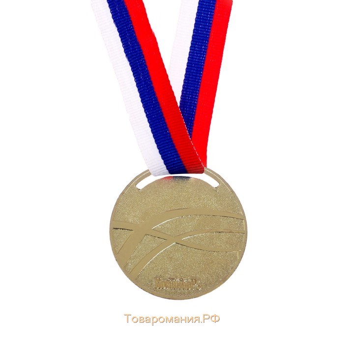Медаль тематическая «Гимнастика», золото, d=5 см