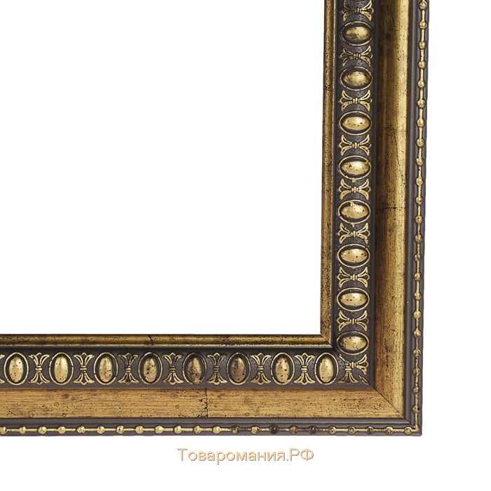 Рама для картин (зеркал) 40 х 50 х 4,5 см, пластиковая, Charlotta, антик