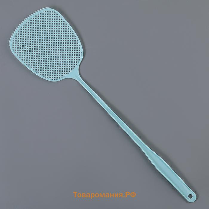 Мухобойка для защиты от насекомых «Сетка», 46×11,5 см, цвет МИКС