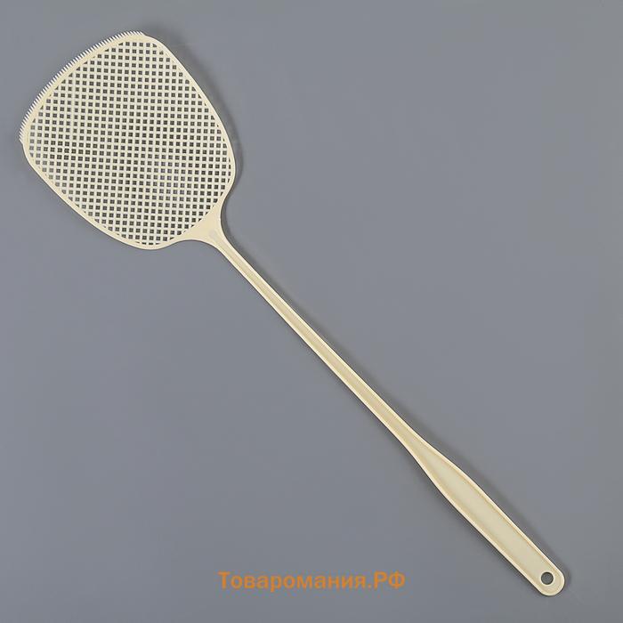 Мухобойка для защиты от насекомых «Сетка», 46×11,5 см, цвет МИКС