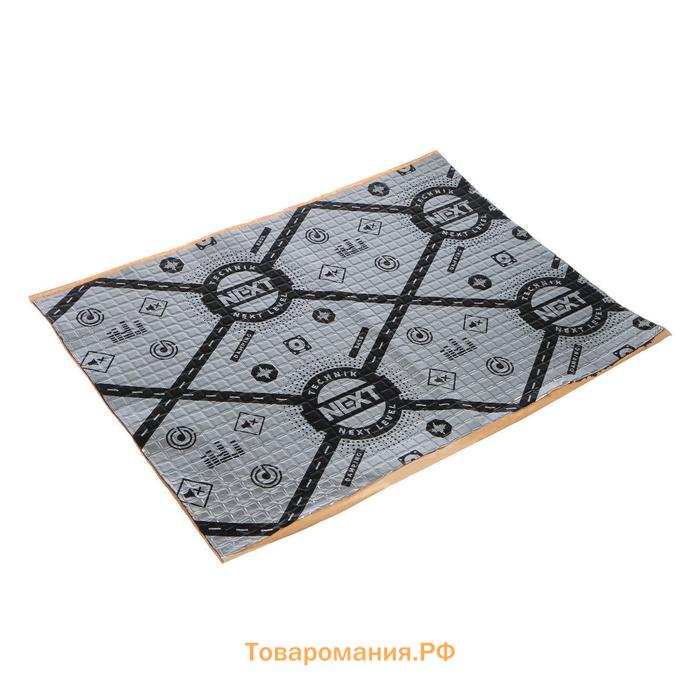 Виброизоляционный материал TECHNIK NEXT 1.5, размер: 1.5х500х700 мм