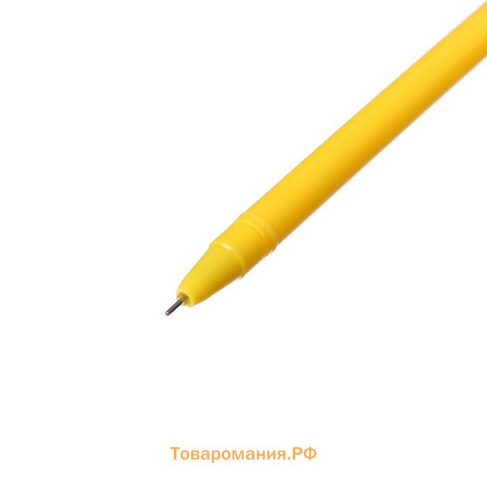 Ручка-прикол Calligrata "Фрукты/Ягоды", гелевая, МИКС