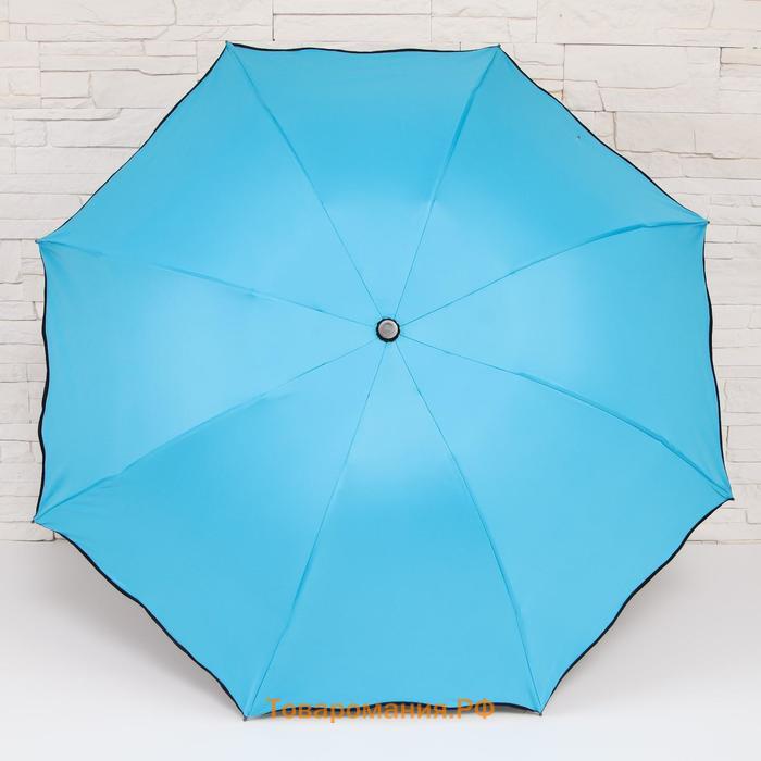 Зонт механический «Juicy», с проявляющимся рисунком, 4 сложения, 8 спиц, R = 46 см, цвет МИКС