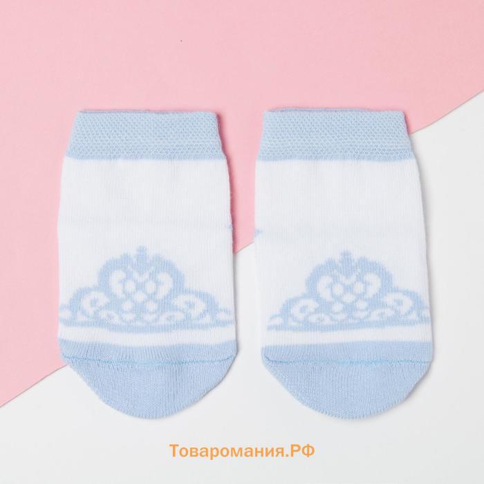Набор "Princess" Принцессы, повязка, носки 2 пары р.8-10 см