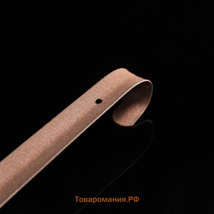 Ложка для обуви Solomon-De Luxe, 55 см, толщина 1,5 мм, металл, цвет МИКС