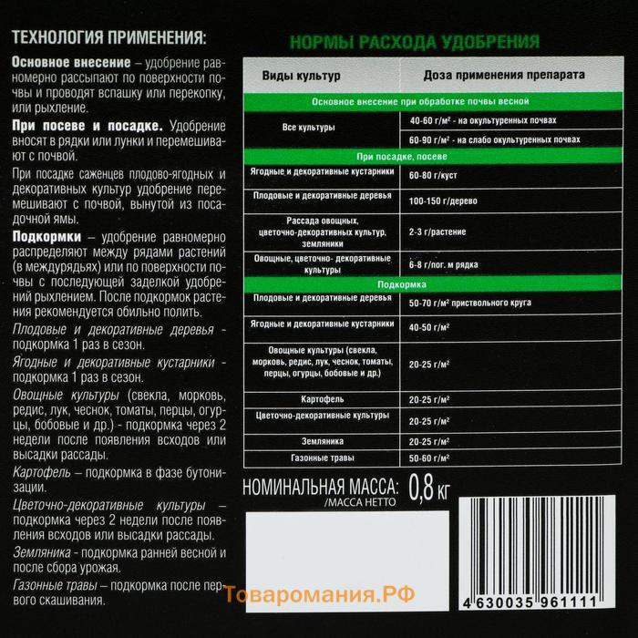 Удобрение Бона Форте TURBO Универсальное с кремнием, 1 л