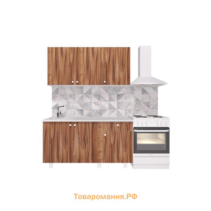 Кухонный гарнитур Поинт 1500, Тьеполо фасад/Белый корпус