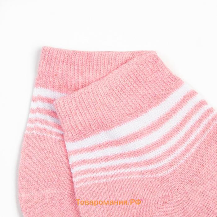 Носки для девочки Collorista цвет розовый, р-р 33-35 (22 см)