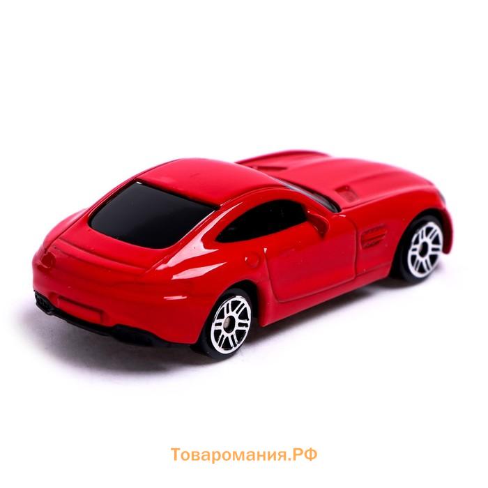 Машина металлическая MERCEDES-AMG GT S, 1:64, цвет красный