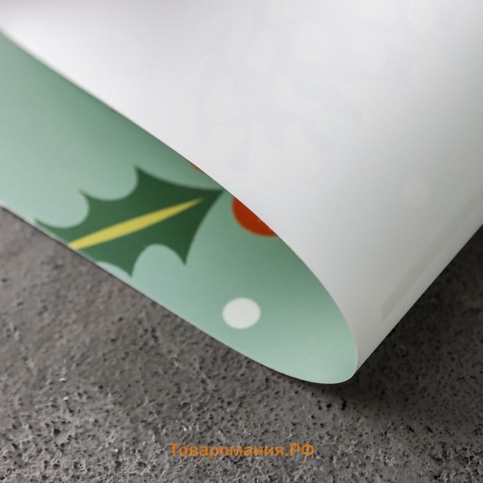 Салфетка сервировочная на стол «Лесные шишки», 26×41 см