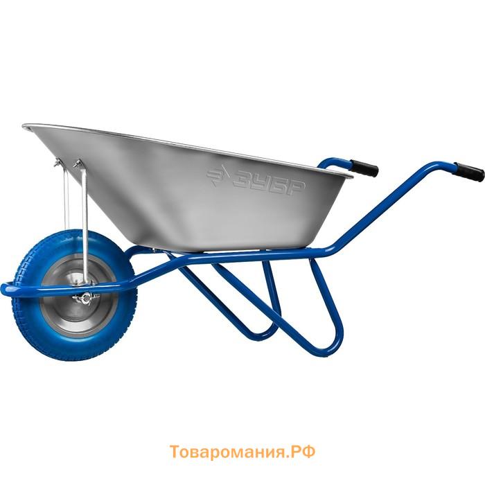 Тачка садово-строительная, одноколёсная: груз/п 180 кг, объём 90 л