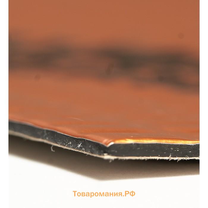 Виброизоляционный материал Comfort mat Bronze 2 , размер 700x500x2 мм