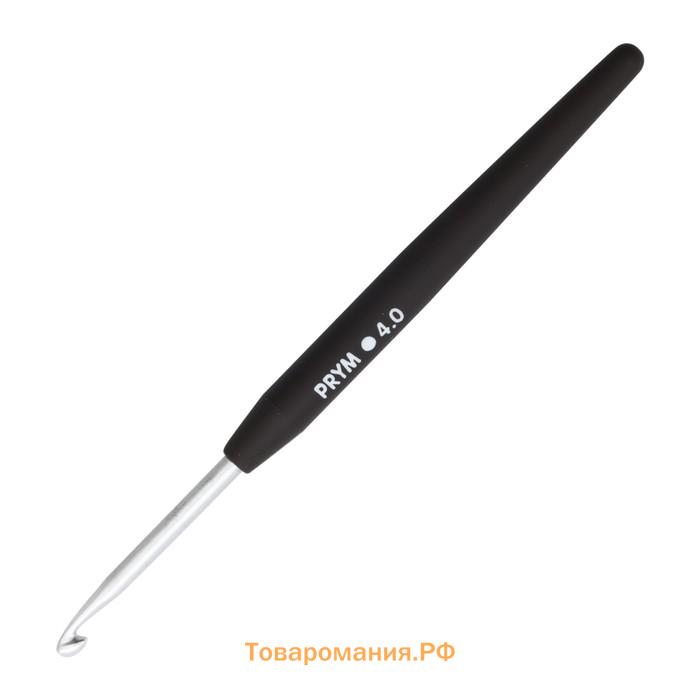 Крючок SOFT вязальный с мягкой ручкой, 4 мм/14 см