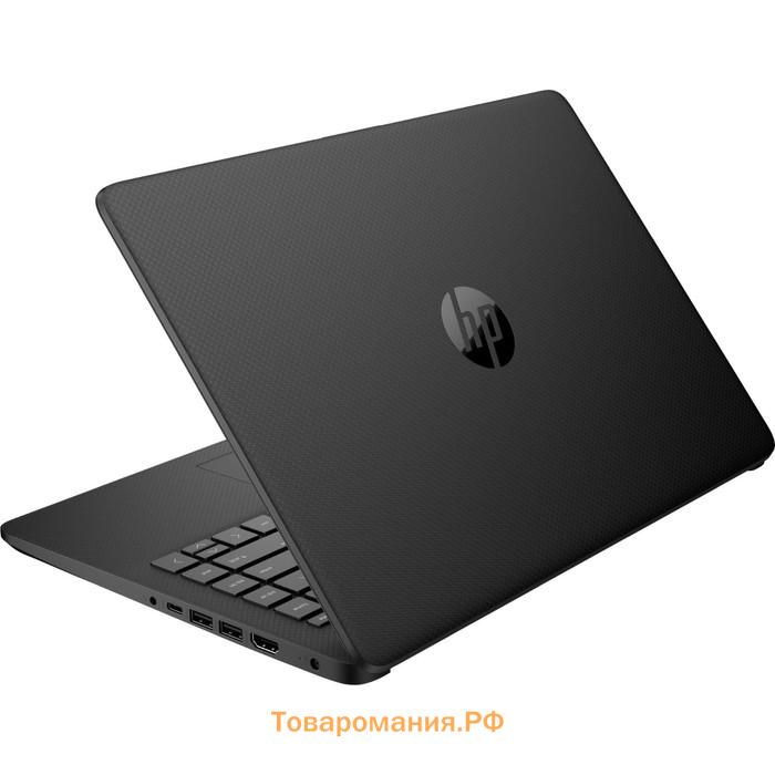 Ноутбук HP 14s-dq3002u, 14", N4500, 4Гб, SSD 128 Гб, Win10, Wi-Fi, BT, чёрный
