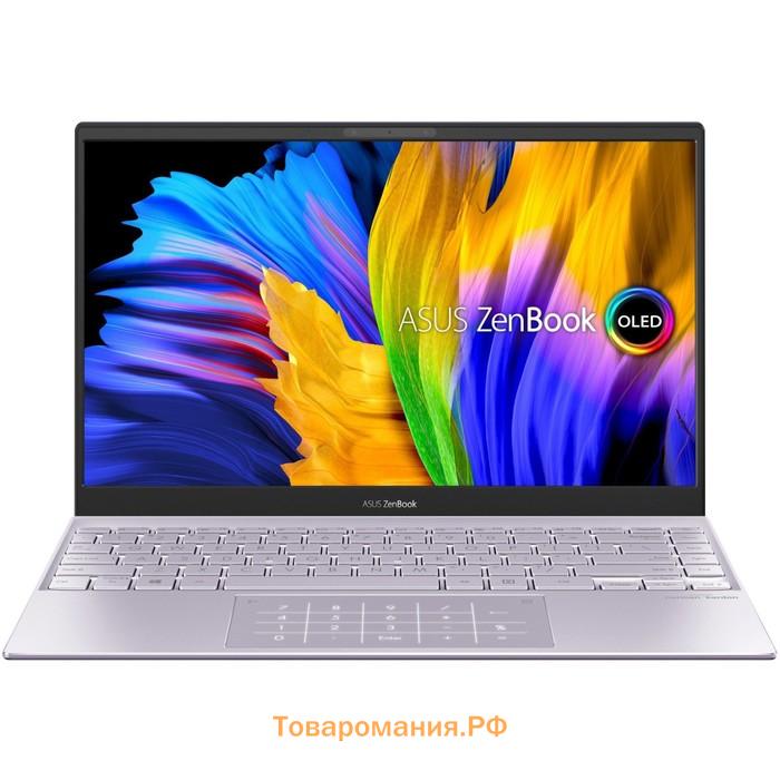 Ноутбук Asus UX325EA-KG687W, 13.3",  i5 1135G7, 8Гб, SSD 512 Гб, Iris, Win11, фиолетовый