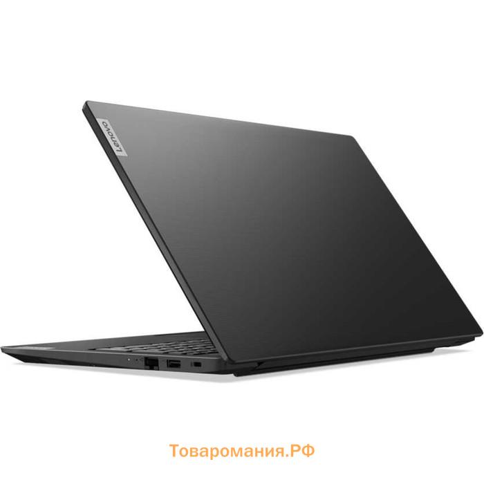 Ноутбук Lenovo V15-ITL, 15.6", i3 1115G4, 4Гб, SSD 256 Гб, Linux, Wi-Fi, BT, чёрный