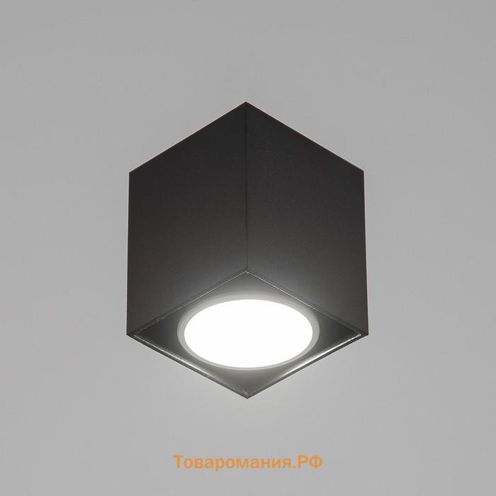 Светильник накладной «Хитоши» TruEnergy, 1×35 Вт GU10, черный, 6×6×7 см