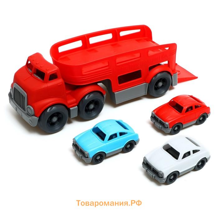 Автовоз Car Hauler №2, цвета МИКС