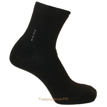 Носки мужские, цвет чёрный, размер 27-29