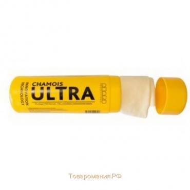 Замша синтетическая в тубе Ultra chamois Compact, Компакт,43х32 см, AUC-01