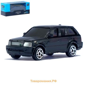 Машина металлическая LAND ROVER RANGE ROVER SPORT, 1:64, цвет чёрный