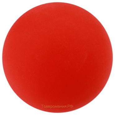 Мяч массажный ONLYTOP, силиконовый, d=6 см, 150 г, цвет серый