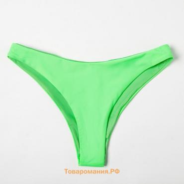 Плавки купальные женские MINAKU Summer time, размер 50, цвет лайм