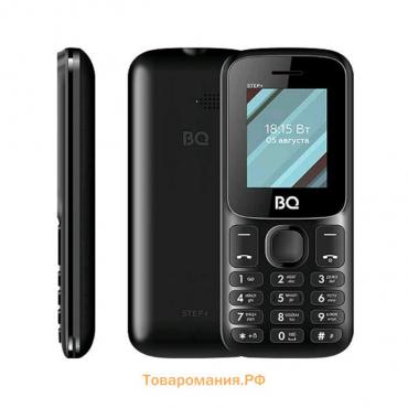 Сотовый телефон BQ M-1848 Step+, 1.77", 2 sim, 32Мб, microSD, 600 мАч, чёрный