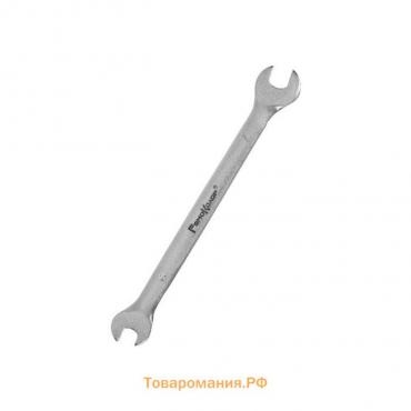 Ключ гаечный рожковый "РемоКолор" 43-3-006, Cr-v, матовая полировка, 6х7 мм