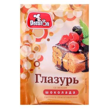 Глазурь Preston вкус шоколада, 50 г