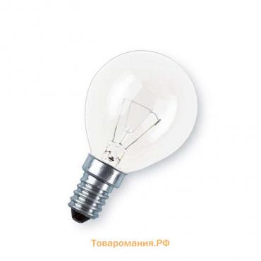 Лампа накаливания OSRAM CLASSIC P CL, E14, 60 Вт, 2700 К, 660 Лм